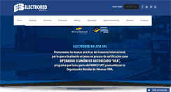 Desktop Screenshot of electrored.com.bo