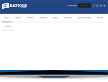 Tablet Screenshot of electrored.com.bo